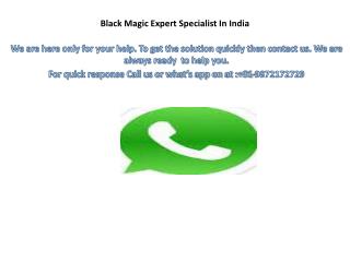 Black Magic Expert Specialist In India
