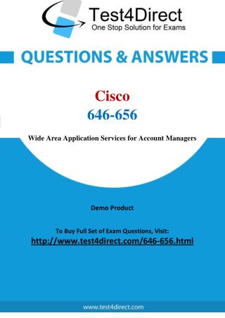 Cisco 646-656 Test Questions