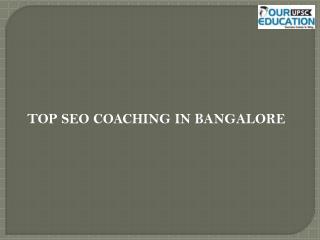 Top seo coaching in bangalore