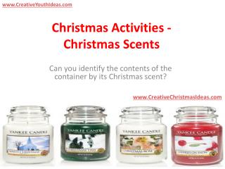 Christmas Activities - Christmas Scents