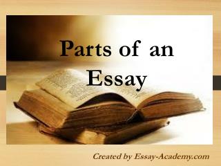 Parts of an Essay