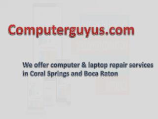 laptop repair boca raton