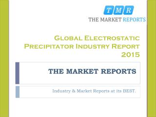 Equipment Suppliers and Price Analysis of Electrostatic Precipitator Market and Research Report