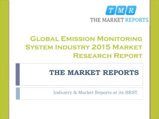 Global Emission Monitoring System Market Trends, Competitive Landscape Analysis and Key Companies