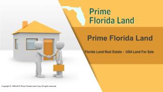 Florida Land Real Estate - Florida Land Area