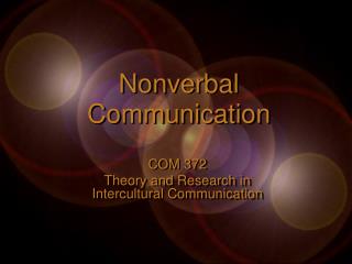 Nonverbal Communication