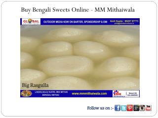 Buy Bengali Sweets Online - MM Mithaiwala