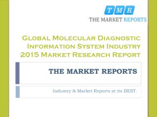 Global Molecular Diagnostic Information System Market Forecast to 2021, Competitive Landscape Analysis and Key Companies