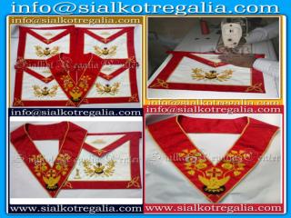 Rose Croix regalia Apron & collar