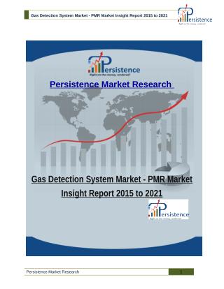 Gas Detection System Market - PMR Market Insight Report 2015 to 2021