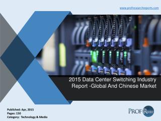 Data Center Switching Industry Size, Share, Market Analysis, Report 2015