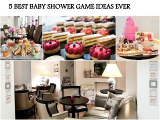 5 BEST BABY SHOWER GAME IDEAS EVER