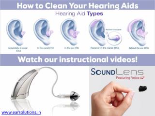 Get affordable hearing aid dealers EAR Solutions