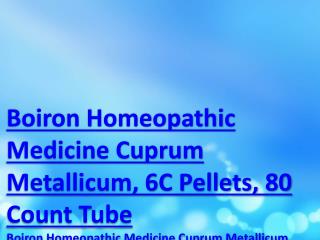Boiron Homeopathic Medicine Cuprum Metallicum, 6C Pellets, 80 Count Tube