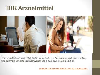 IHK Arzneimittel