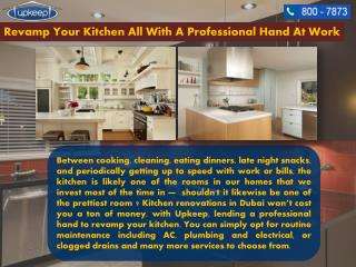 Best kitchen Renovation Service in Dubai