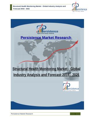 Structural Health Monitoring Market - Global Industry Analysis and Forecast 2015 - 2021