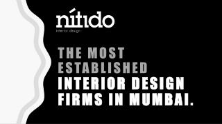 The most established interior design firms in Mumbai.