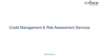 Credit Management & Risk Assessment Services