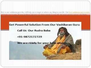 Best Vashikaran Guru Specialist In India