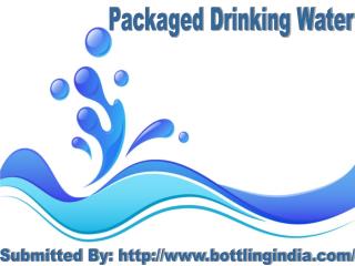 Look for the procedure used in packaged drinking water