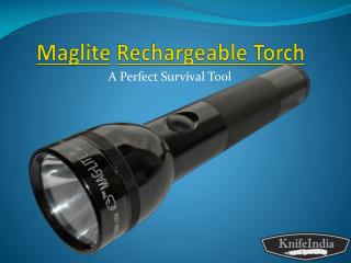 Maglite Rechargeable Torch
