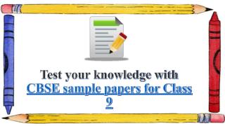 Find previous years CBSE Sample Papers for Class 9 with Genextstudents.com