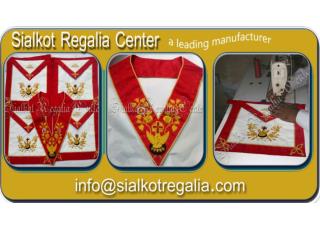 Masonic Rose Croix regalia Apron & collar