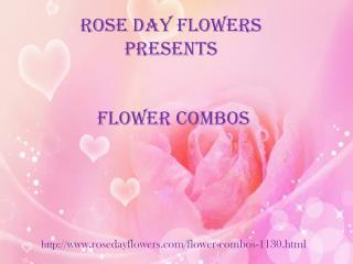 Unique collection of flower combos @ Rosedayflowers.com