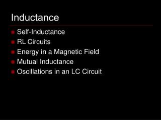 Inductance