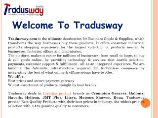 Tradusway Big Sale Offer on Lighting Product