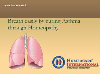 Cure Asthma Disease with Homeopathy Treatment