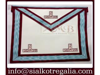 Masonic Mark worship master apron