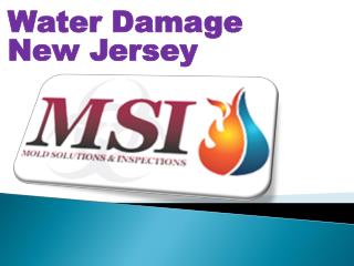 Water Damage New Jersey