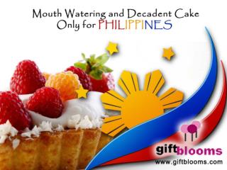 Mouth watering and decadent #cake only for #philippines