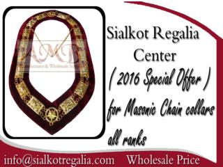 Shrine Masonic chain collar