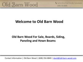 Barn wood furniture by old barn-wood.com