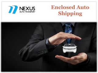 Enclosed Auto Shipping