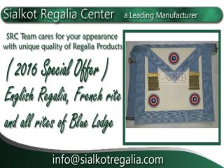 Worship Master Apron French regalia