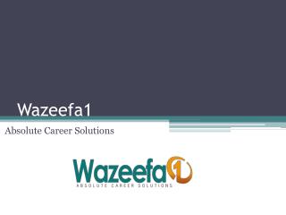 Wazeefa1 - Absolute Career Solutions