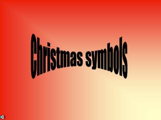 Christmas symbols