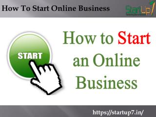 How To Start Online Business
