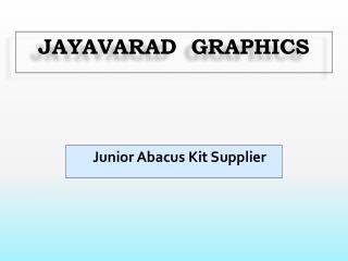 Junior Abacus Kit Supplier