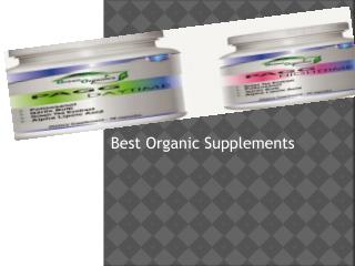 Best Organic Supplements