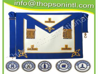 Craft Provincial undress apron with badges