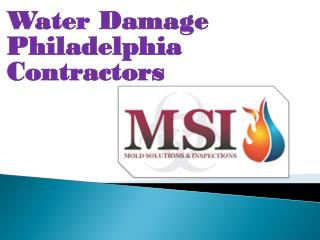 Water Damage Philadelphia