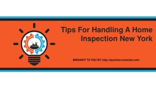Tips For Handling A Home Inspection New York