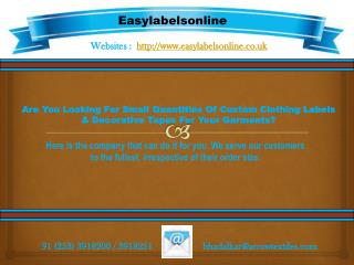 Easy Label Online - UK