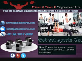 Fitness equipments manufacturers in punjab