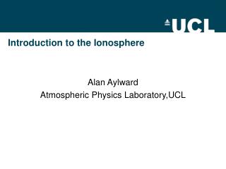 Introduction to the Ionosphere